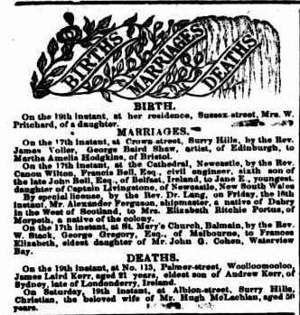 Empire (Sydney, NSW : 1850 - 1875), Monday 21 June 1858