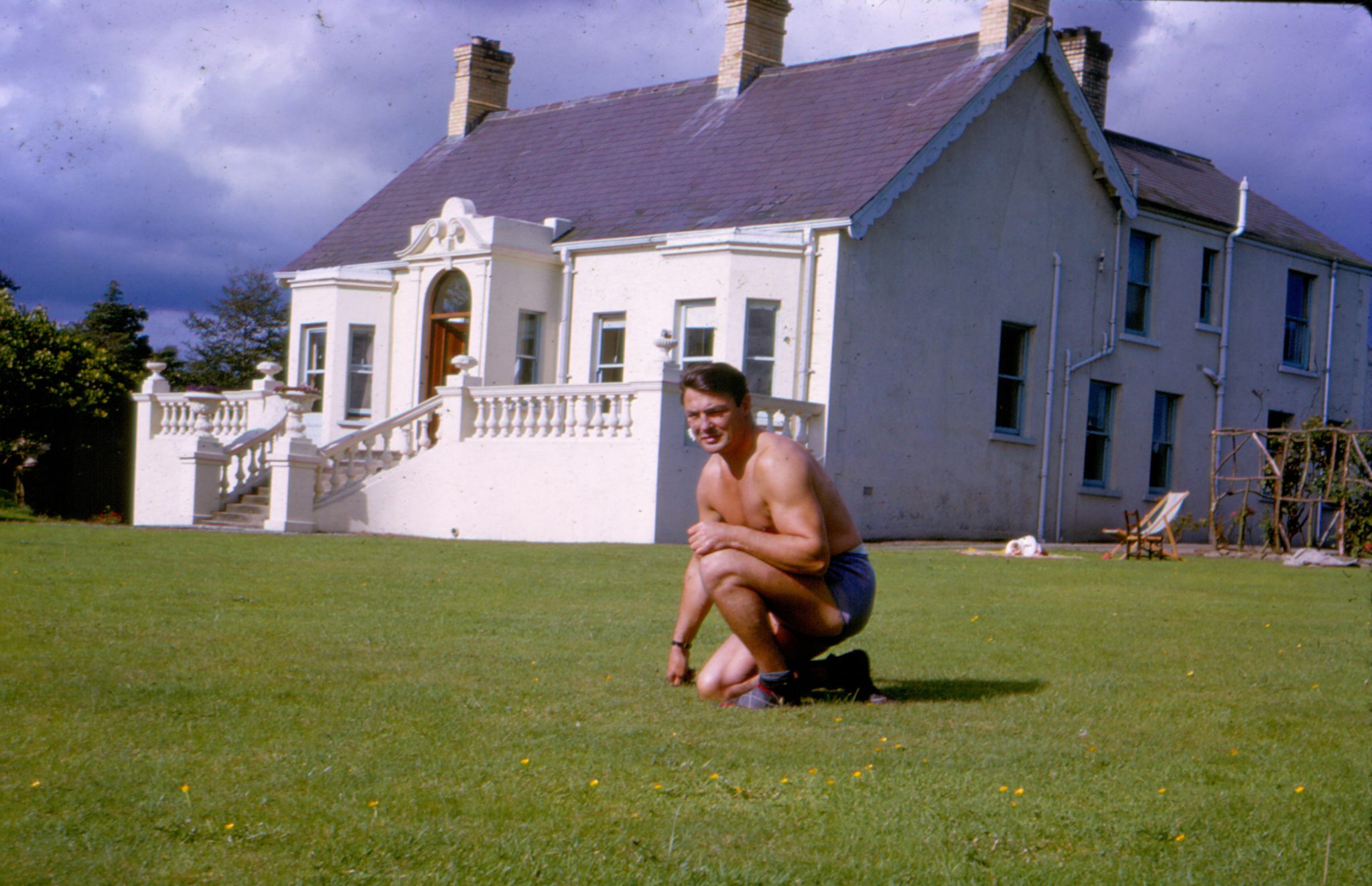 Dr Desmond McCourt (OBE) a good friend of Bogstown